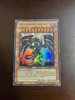 Red-Eyes Darkness Metal Dragon JUMP-EN030 Shonen Jump Magazine Promos Limited... - Image 1