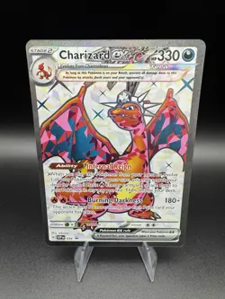Charizard EX SVP 056 Pokemon Scarlet Violet Promo Full Art Card Near Mint - Image 1