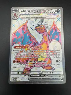 Charizard EX SVP 056 Pokemon Scarlet Violet Promo Full Art Card Near Mint - Image 3