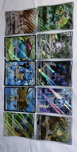 Pokemon Scarlet and Violet 151 Card Lot Of 10 Illustration Rares Full Arts NM - Image 4