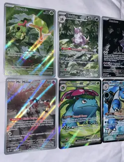 Pokemon Scarlet and Violet 151 Card Lot Of 10 Illustration Rares Full Arts NM - Image 5