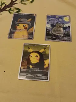 3 Pokemon X Van Gogh - Custom Pokemon Fan Art Cards - Image 1