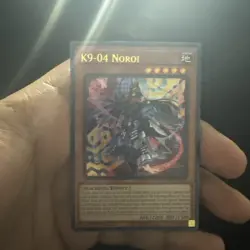 K9-04 Noroi DOOD-en025 ultra Rare Yu-Gi-Oh Card English NM 1st Edition - Image 1