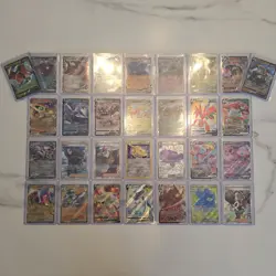 Lot of 34 Pokemon Cards EX, Full Art, Promo, Shiny, Rare - All Near Mint TCG - Image 3