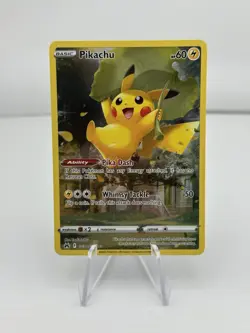 Pikachu GG30/GG70 Crown Zenith: Full Art Holo Pokemon Trading Card - Image 1