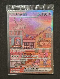 Mew EX 053 Scarlet & Violet Promo Holo Pokemon TCG Card NM Condition - Image 1