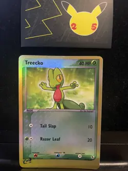 Pokemon Card Treecko 76/109 REVERSE HOLO Ruby & Sapphire 147💎NM💎 - Image 1