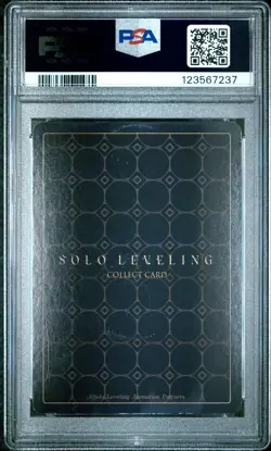 2025 SOLO LEVELING COLLECTION CARD SERIES 1 P #092 IGRIS PSA 7 - Image 2