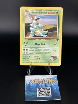 Pokemon TCG Giovanni's Nidoqueen Gym Challenge 23, Regular Card MP - Image 3
