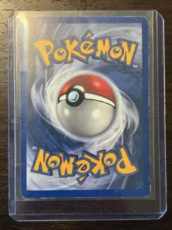 Pokemon TCG Hitmonchan Base Set Holo Unlimited Rare Card 7/102 Vintage - Image 2