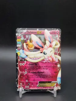 Sylveon EX RC21/RC32 Generations Radiant Collection Ultra Rare LP Pokemon Card - Image 1