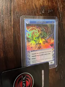 Ripple Foil HEPTADD First Ed (non-promo) - Ultra Rare Chaotic Card Mint - Image 4