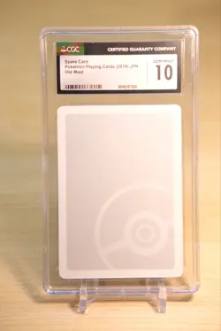 2019 Pokemon Playing Cards Old Maid JP Spare Card - CGC Gem Mint 10 - Image 1