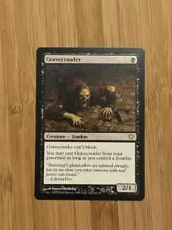 MTG Magic The Gathering Gravecrawler Dark Ascension NM - Image 1