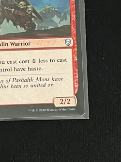 Goblin Warchief #130 Magic the Gathering Dominaria - Image 4