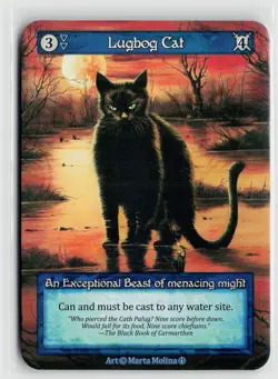 Sorcery Contested Realm Arthurian Legends Lugbog Cat x3 NM Exceptional - Image 1