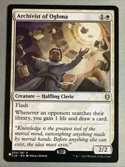 MTG / Archivist of Oghma / LIST / #4 / Regular / Rare / NM - Image 1