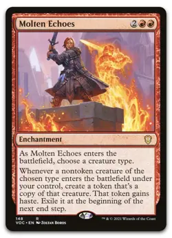 Molten Echoes #148 (NM) Crimson Vow VOC Magic MTG - Image 1