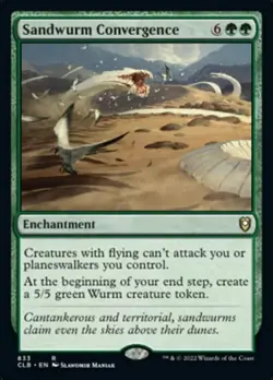 x1 Sandwurm Convergence - Deck Exclusive R MTG Commander Legends: Battle for Bal - Image 1