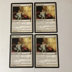 Ethereal Armor x4 Return to Ravnica NM Condition see front and back pics - Image 1