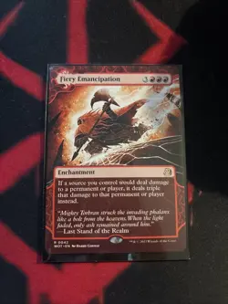 Fiery Emancipation - Wilds of Eldraine: Enchanting Tales - NM - Image 1