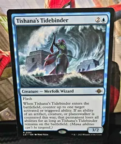 magic the gathering - Tishana's Tidebinder - Creature - Merfolk Wizard - Rare - Image 1