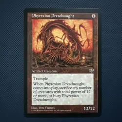 MTG Magic the Gathering Phyrexian Dreadnought 1996 English - Image 1
