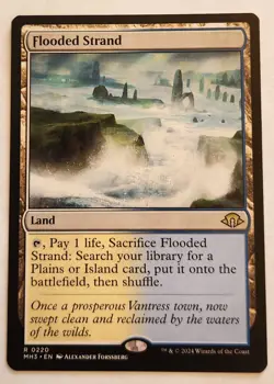 Flooded Strand MH3 #220 Rare Land Regular NM+ - Image 1