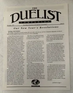 The Duelist Companion Newsletter December 1995 MTG Issue 16 - Image 1