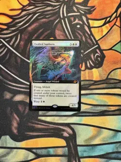 Exalted Sunborn Edge of Eternities Extended Art Foil Mythic Rare - Image 1