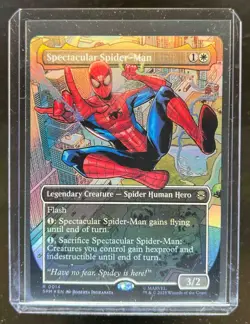 2025 Magic The Gathering Marvel Spectacular Spider-Man Foil #0014 - Image 1