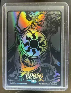 2025 Magic The Gathering Marvel Spider-Man Venom Plains Pedro Potier Foil #1950 - Image 1