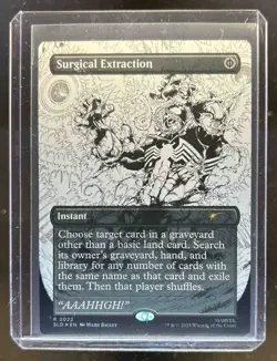 2025 Magic The Gathering Marvel Spider-Man Surgical Extraction Foil #2022 - Image 1