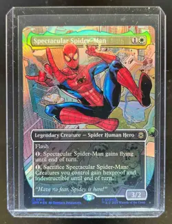 2025 Magic The Gathering Marvel Spectacular Spider-Man Foil #0014 - Image 1