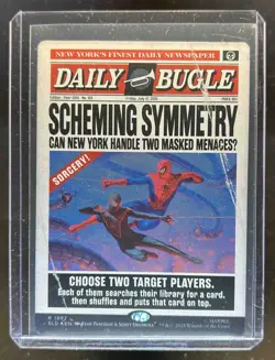 2025 Magic The Gathering Daily Bugle Scheming Symmetry Foil #1997 - Image 1