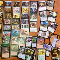Magic Commander Deck MTG 100 - *Mythic Rare Pure GREEN SNAKES Tribal Budget Fun* - Image 2
