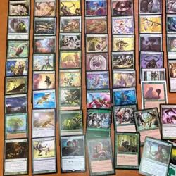 Magic Commander Deck MTG 100 - *Mythic Rare Pure GREEN SNAKES Tribal Budget Fun* - Image 3