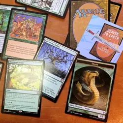 Magic Commander Deck MTG 100 - *Mythic Rare Pure GREEN SNAKES Tribal Budget Fun* - Image 4