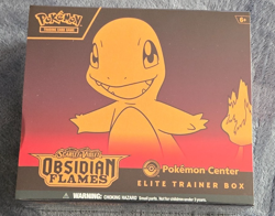 Obsidian Flames Pokemon Center Exclusive ETB Sealed W/Protector - Image 1