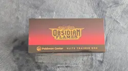 Obsidian Flames Pokemon Center Exclusive ETB Sealed W/Protector - Image 5