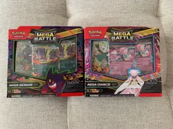 Pokemon Set of 2 (1 of each) Gengar/Diancie ex Mega Battle Deck In Hand! - Image 1
