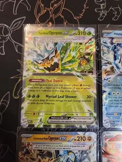 Ogerpon Mask Set Twilight Masquerade All Double Rare Ex Pokemon Tcg (4 Cards) - Image 2
