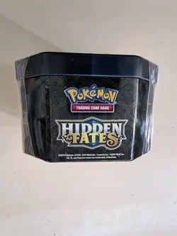 Pokemon TCG Hidden Fates Gyarados GX Tin Factory Sealed - Image 5