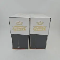 Brilliant Stars Pokemon Center Elite Trainer Box ETB Factory Sealed (x2) - Image 2