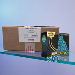 Pokemon TCG Mega Evolution ME01 ETB Elite Trainer Box Factory Sealed Case - Image 1