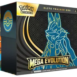 Pokemon TCG Mega Evolution ME01 ETB Elite Trainer Box Factory Sealed Case - Image 2