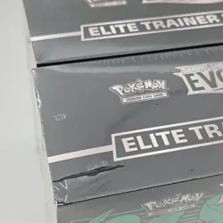 Pokemon TCG: Sword & Shield Evolving Skies Elite Trainer Box Factory Sealed (x4) - Image 3