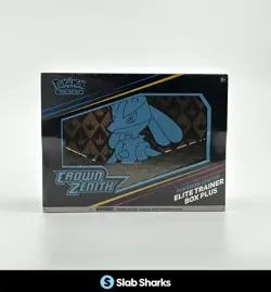 POKEMON CENTER TCG CROWN ZENITH ELITE TRAINER BOX PLUS SEALED BOX - Image 1