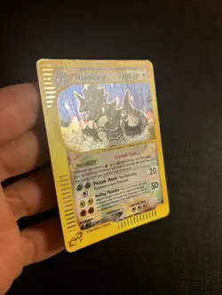 Nidoking Crystal 150/147 Holo - Pokemon Aquapolis WOTC - Eng - Carta Pokemon - Image 2