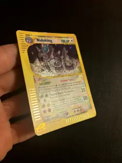 Nidoking Crystal 150/147 Holo - Pokemon Aquapolis WOTC - Eng - Carta Pokemon - Image 3